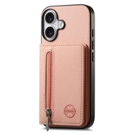 Cloth Retro Wallet Case for IPhone 16 16E 15 14 SE4 Pro Max Plus Card Slots Zipper RFID Protection