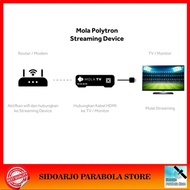 [✅New] Android Tv Box Streaming Mola Polytron Pdb M11 Smart 4K Uhd