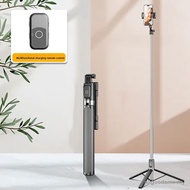 ALLGOODS Telescopic Selfie Stick, 1.3/1.7 M Tripod Bluetooth Selfie Stick, Multifunctional Portable 