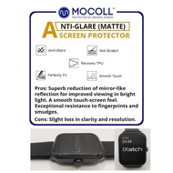 Mocoll Anti-Glare (Matte)/ Explosion Proof HD Screen Protector for ixatch GT01 Pro Smartwatch (2 Pie