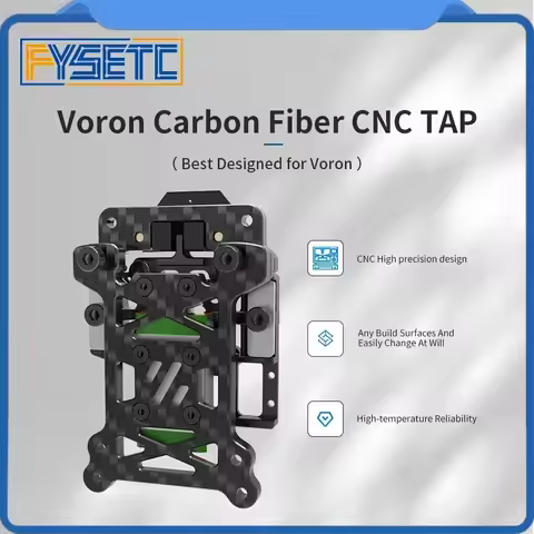 FYSETC Voron CNC Carbon Fiber TAP High temperature resistance and Light Weight Voron TAP Support 5V/