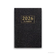 2026 Mini Pocket Planner Calendar A7 Journal Planner Calendar สำหรับผู้ชายครูหญิงนักเรียน HJK-TH