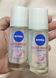 Nivea Deodorant Extra Bright Serum Roll-On 40ml Antiperspirant * BUY 1 TAKE 1 *