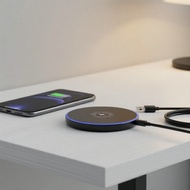 Wireless Charging Station for Samsung S25 Ultra S24 FE S23 S22 S21 & Google Pixel 9 8a 7a 8 7 Travel