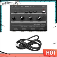 Amplifier HD400 4-Channel Amplifier USB Power 4-Channel Amplifier Splitter