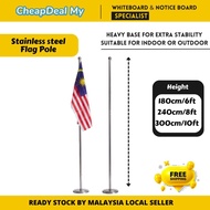 Tiang Bendera Keluli Tahan Karat /Cheap Deal Stainless Steel Flag Pole Schools universities hotel