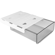 Under Desk Drawer, Self Adhesive Space Saving Organizer Box for Office Stationery, Document Storage 