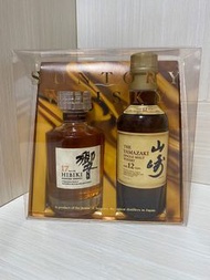 響17 及山崎12 年180ml威士忌