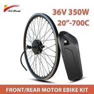 ☻36V 350W Hub Motor Ebike Conversion Kit Front Fork 100mm Electric Bicycle Conversion Kit with B ⋚⚖