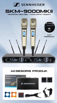 mic wireless sennheiser skm 9000 FREE KOPER skm9000