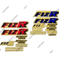 YAMAHA F1ZR MARLBORO MOTORCYCLE BODY STRIPING STANDARD PAIR FULL SET