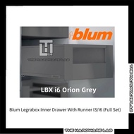 {The Hardware Lab}Blum Legrabox Inner Drawer With Runner I3/I6 (Full Set)