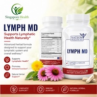 【SG】R  Lymph MD - Lymphatic Drainage Supplement Burdock Root Women & Men - 60 Capsules