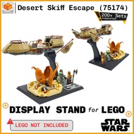 Display Stand for Lego Star Wars Desert Skiff Escape (75174)