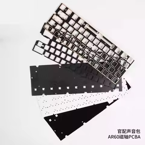 AR60 Magnetic Switch Keyboard Accessories PCBA Positioning Plate Sound Pack Compatible GH60/mp6+/mad