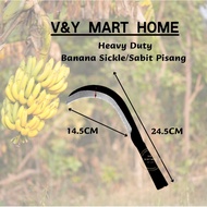 【READY STOCK】Heavy Duty Banana Sickle/Pisau Sabit Pisang