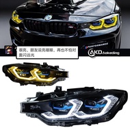 Dedicated to BMW 3 Series 12-19 F30 F31 Headlight Modified 4 Series Golden Eye Laser Headlight