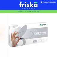 Bergamot PE Polyethylene Disposable Gloves 100's