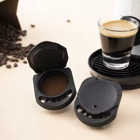 Coffee Pod Adapter Reusable for Dolce Gusto Capsule Machines User Friendly Conversion Filter for Hom