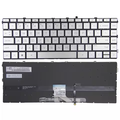 US Layout Keyboard For HP X360 ENVY 15 15-EW 15-EY 15Z-EY TPN-C157 TPN-C158 14-EP/EM/EK I141 I142