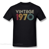 Graphics 1970 50Th Birthday Gift 50 Years Old Print Cotton T Shirt Men Fashion Streetwear Gift