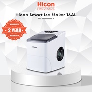 Hicon Mini Ice Maker Machine Electric Automatic 15kg-24H Fast Ice Cube Maker Machine Home - 16AL/26Y