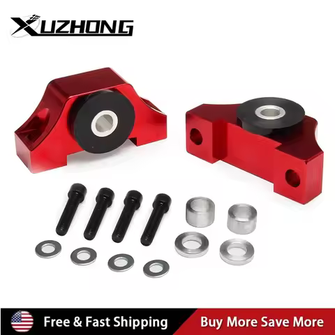 For 1992-2000 Honda Civic EG EK D15 D16 B16 B18 B20 Engine Billet Motor Torque Mount Kit Mounting Br