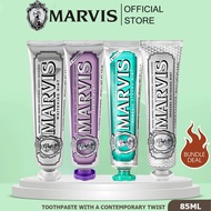 【HOT❤ SALE】Marvis Whitening Mint Toothpastel 85ML| Remove Bad breath Whitening Teeth|A toothpaste th