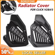 HONDA Radiator Cover CLICK 125i/150i COVER CARBON FOR CLICK V2 and V3