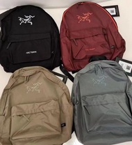 外國優惠預訂 4色選 Arcteryx  始祖鳥 大logo 拉鍊口袋 背包