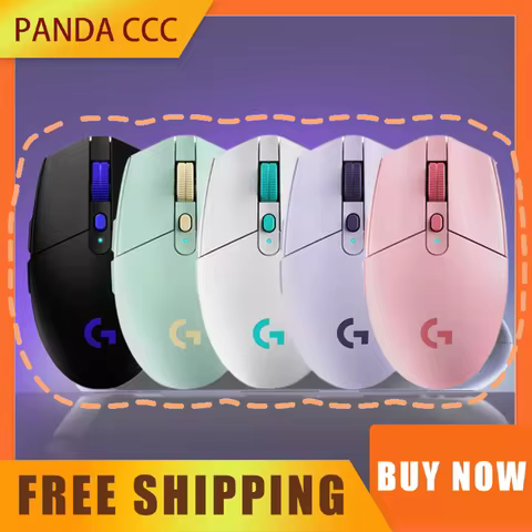 Logitech G304 G304X Wireless Gaming Mouse Dual Mode Lightweight RGB Rechargeable Mouse For Gaming Ga