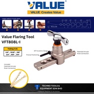 VALUE FLARING TOOL VFT-808L-I 1/4" 5/16" 3/8" 1/2" 5/8" 3/4" (INCH) FLARING TOOLS OLD VERSION CODE V