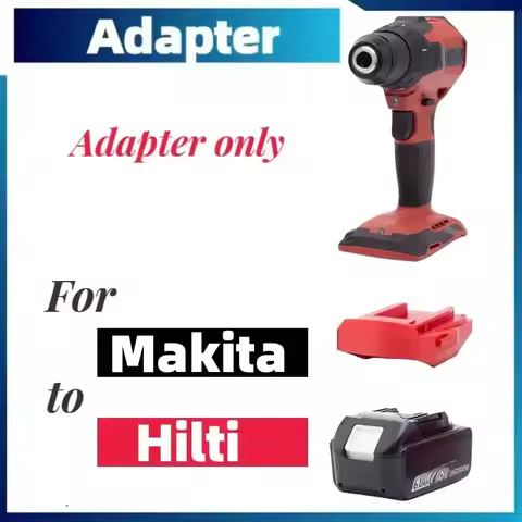 Adapter Converter for Makita 18V-20V Li-ion Battery to Hilti 22V Series Cordless Drill Tools (Batter