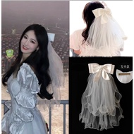 🔥Taiwan Ready Stock Next Day Delivery🔥Veil Korean Wedding Veil Bridal Veil Accessories Short Veil Ve