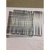 Chrome-plated motorcycle spokes