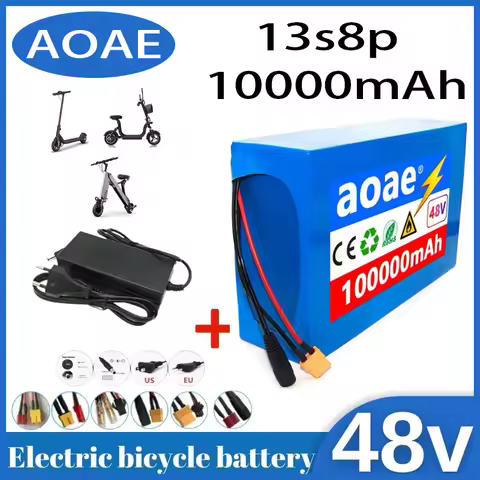 48V 13s8p lithium-ion battery pack 100000mAh 2000w electric battery for electric scooters mountain b