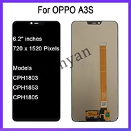 SYT SHOP/OPPO A3S LCD/OPPO A5 LCD/BLACK SCREEN TOUCH