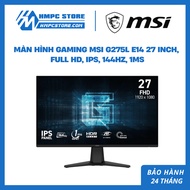 MSI G275L E14 Monitor | 27 inch, FHD, IPS, 144Hz, 1Ms, HDMI, DP