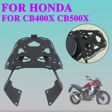 For HONDA CB500X CB500F CBR500R CB400X Motorcycle Rear Tail Luggage Rack Tailstock Top Case Trunk Ho
