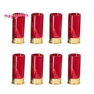 8PCS 12 Gauge Shot Glasses Tequila Shot Glass Wine Lovers