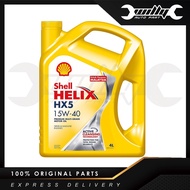 [Pasaran Malaysia] Original Shell Helix HX5 Mineral Minyak Hitam Enjin / Engine Oil 15W-40 / 15W40 /