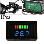 GRKN~Efficient LED Digital Voltmeter Battery Fuel Gauge for Marine Motorcycle 12V 72V