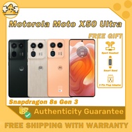 Motorola Moto X50 Ultra Phone Snapdragon 8s Gen 3  6.7'' 144Hz POLED 4500Mah 125W Charge  Motorola S