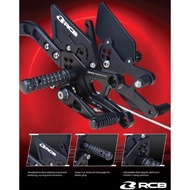 raider RCB S4 Single Footrest Suzuki Raider Belang R150 Black Hitam 01FR024 Front Depan Racing Boy R