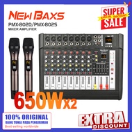 NewBaxs pure original PMX802S เครื่องผสมสัญญาณเสียงระดับมืออาชีพ 8 ช่องสัญญาณ 16DSP อีควอไลเซอร์ 2