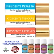 YL Kidscents Refresh/Geneyus/Kidcare/DreamDase/TummyGize / Young living  V6/ Essential Oil Blend 10m