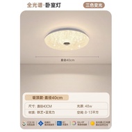 LEDFull Spectrum Non-Strobe Living Room Lamp Ceiling Lamp Simple Modern Bedroom Study Intelligent Eye Protection Zhongshan Lamps