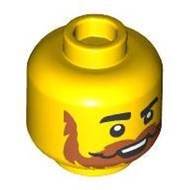 LEGO [28621pb0074] 6434805 黃色 人偶 臉 Mini Head