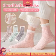 1Pair Maternity Stokin Winter Women Socks Stoking Terapi Stoking Pantang Fluffy Sock Long Socks Stok