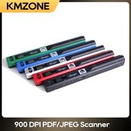 iScan Portable Handheld Wireless Mobile Document Scanner 900DPI Type-c LCD Display Support JPG/PDF F